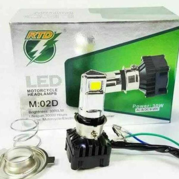 Đèn Led 3 Mặt Ánh Sáng Trắng Ac Dc M02D Rtd Zib