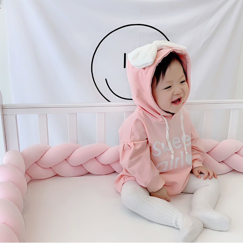 Áo hoodie liền thân tay dài dáng rộng/Quần legging thời trang xuân thu dành cho bé trai và bé gái sơ sinh