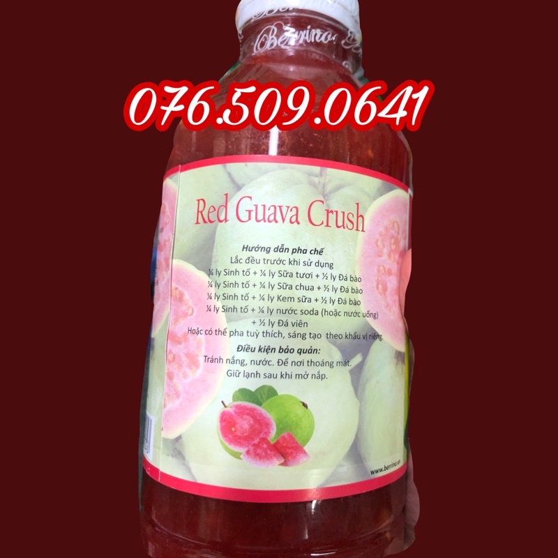 Sinh tố Ổi Berino chai 1 lít