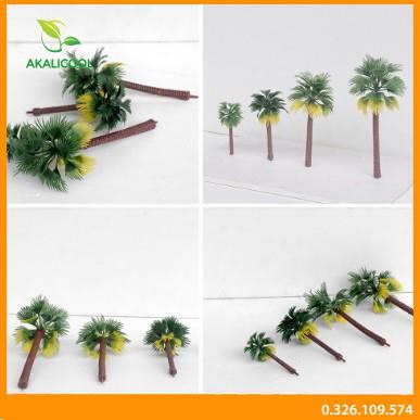 Mô Hình Cây Cọ Trang Trí Tiểu Cảnh