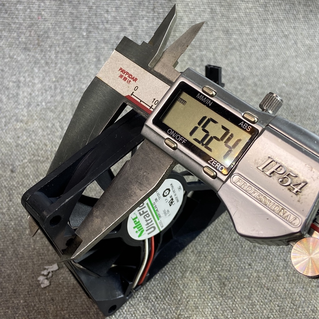 QUẠT 8 CM NIDEC 12V 0.12A  mỏng 1.5 cm  GIÓ ÊM VÀ TỐT U80R12MLAB-52