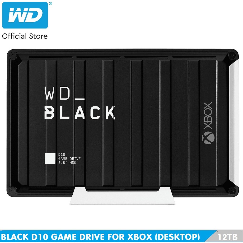  Ổ cứng HDD WD BLACK D10 Game Drive For Xbox 12TB 2.5", 3.2(WDBA5E0120HBK-SESN)