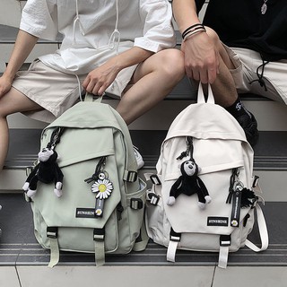 Schoolbag ins Hợp Thời Trang Cool Harajuku Phong Cách ulzzang Ba Lô Học Sinh Trung Học Cơ Sở Phù Hợp Với Phong Cách Nam Cặp Đôi Ba Lô Phong Cách Nhật Bản Phong Cách Đường Phố Túi Bé Trai Phong Cách Đơn Giản Preppy Túi Nam Túi Thường Ngày