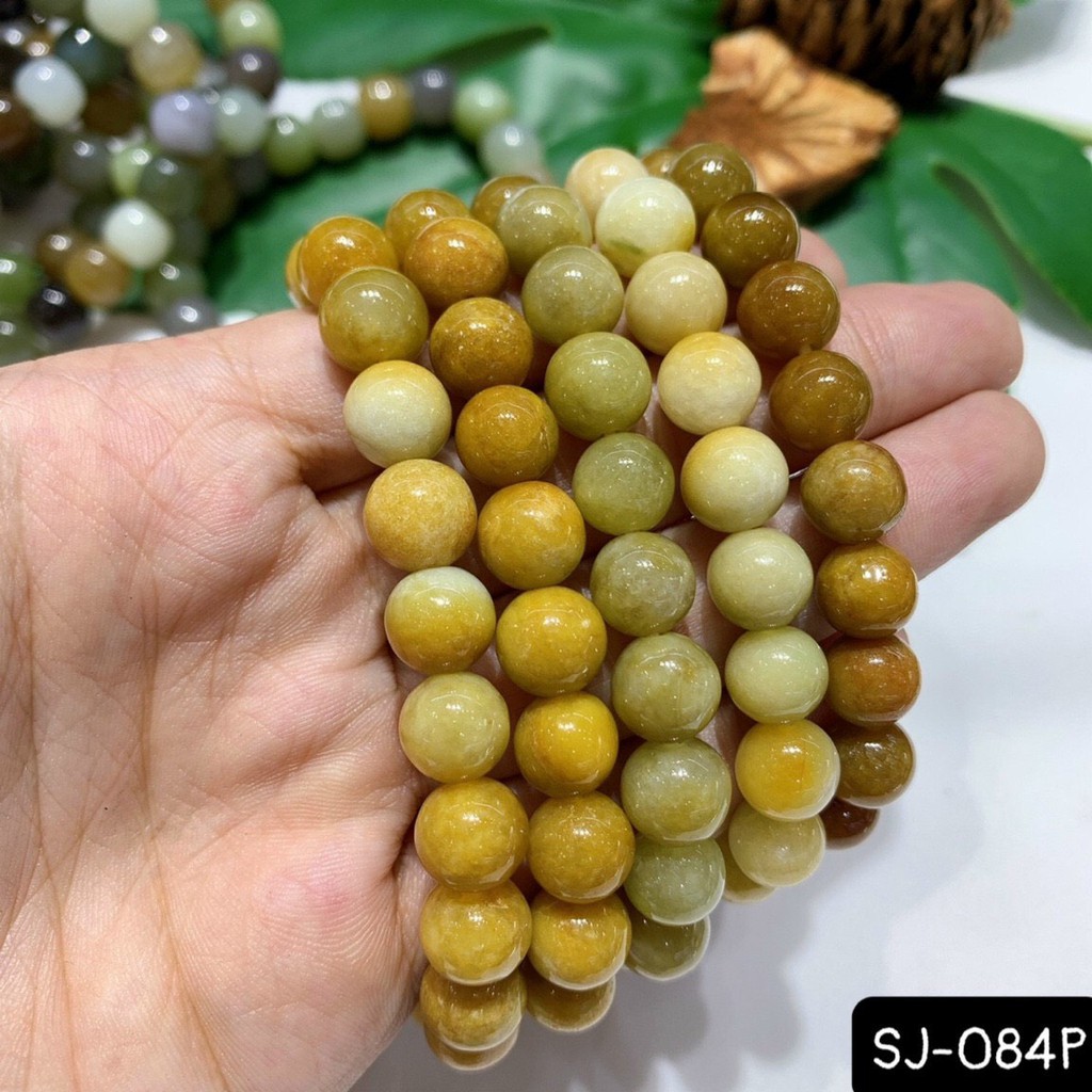 Vòng Tay Cẩm Th-ạch Loại A Đẹp Lung Linh 9mm