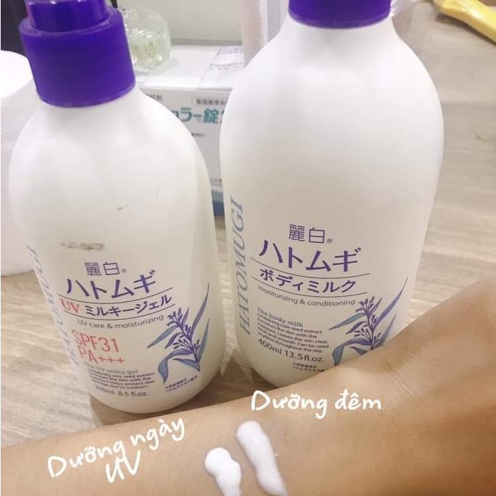 Sữa Dưỡng Thể Làm Trắng, Chống Nắng Hatomugi Nhật Bản | BigBuy360 - bigbuy360.vn