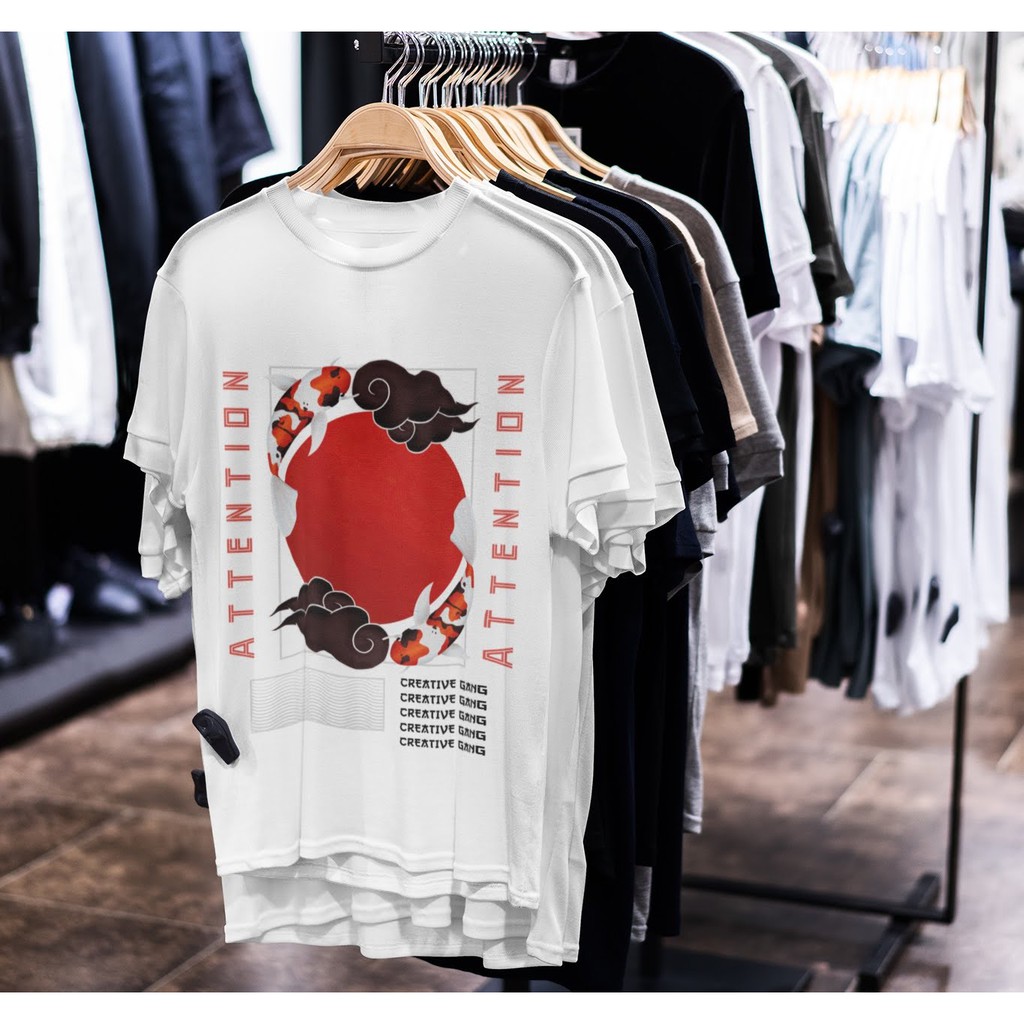 ÁO THUN OVERSIZE UNISEX ATTENTION