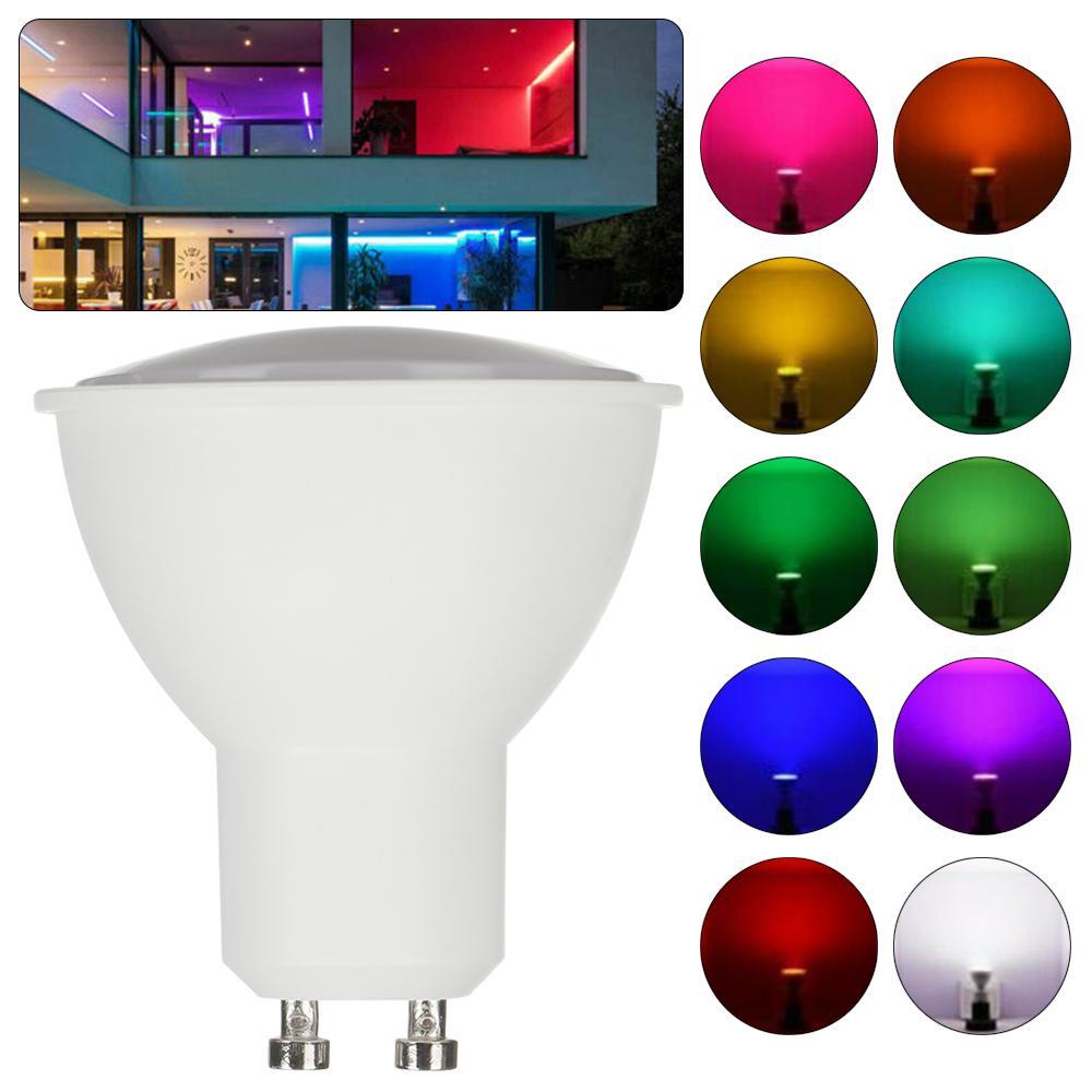 YOLA Đèn Led Thông Minh RGB 16 Màu Thay Đổi 5W Kèm Remote Điều Khiển