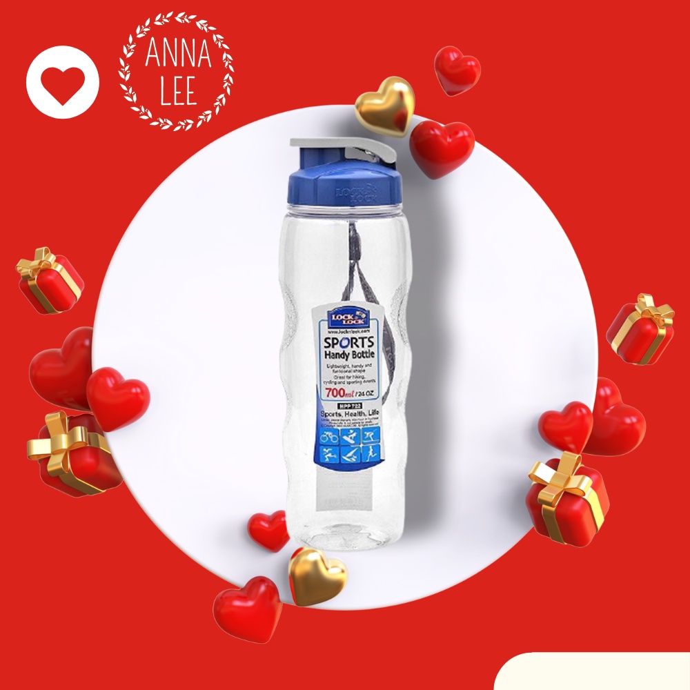 Bình Nước Thể Thao Locknlock Tritan Bisfree ABF721 (500ml) Anna Lee