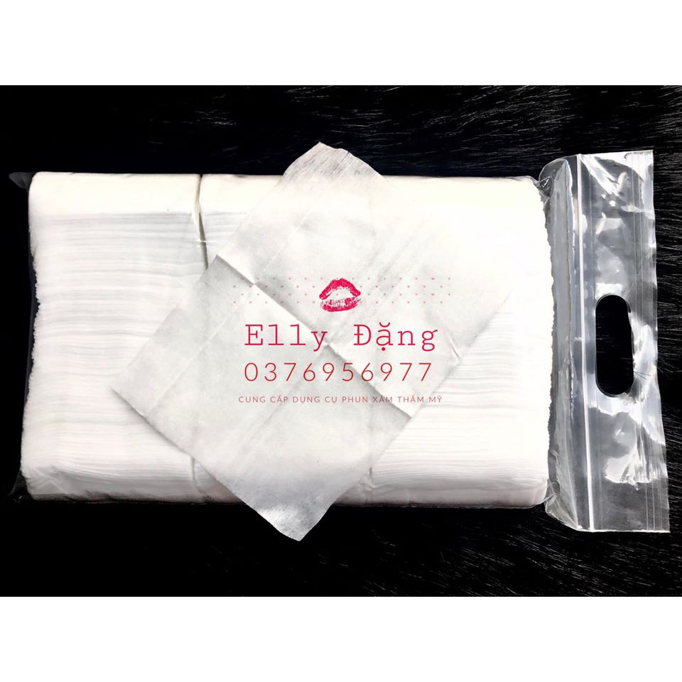 Giấy lau nail, giấy lau mặt cây dùng trong spa, thẩm mỹ , xăm hình
