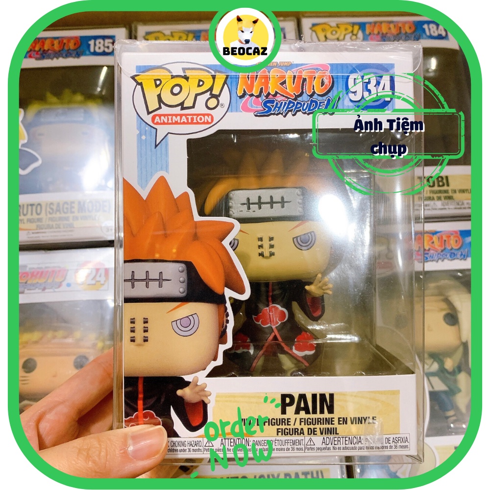 [Full Box Tặng Hộp Bảo Vệ] Mô hình Funko nội địa Trung Pain Nagato thủ lĩnh Akatsuki 02 phiên bản No.934 và No.944