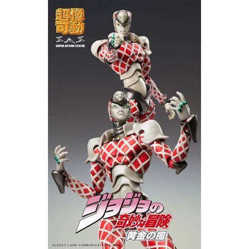Mô hình Figure chính hãng Nhật - Super Action Statue King Crimson - JoJo Bizarre Adventure JJBA