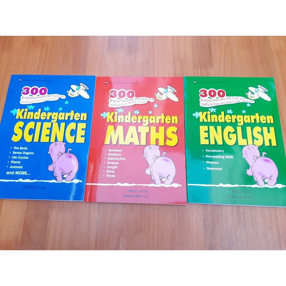 Combo 300 KINDERGARTEN MATH TIẾNG ANH