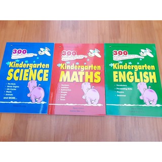 Combo 300 kindergarten math tiếng anh