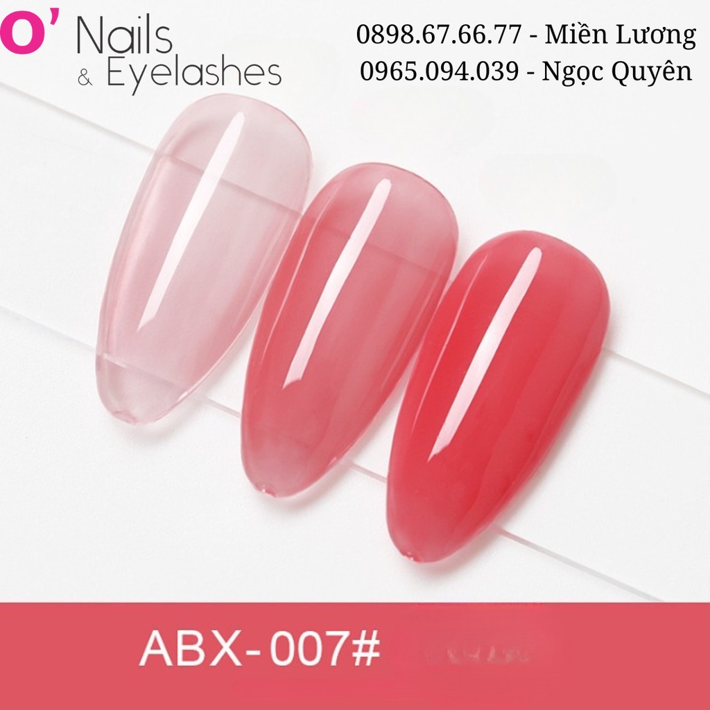 Sơn thạch AS mã ABX | Chai đỏ 15ML chính hãng O nail