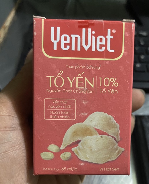 Tổ yến yến việt chưng sẵn vị hạt sen 65ml | BigBuy360 - bigbuy360.vn