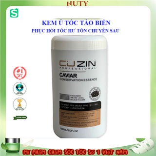 Kem ủ tóc,hấp tóc tảo biển cuzin 1000ml dầu hấp chăm sóc tóc siêu phục hồi tóc hư tổn