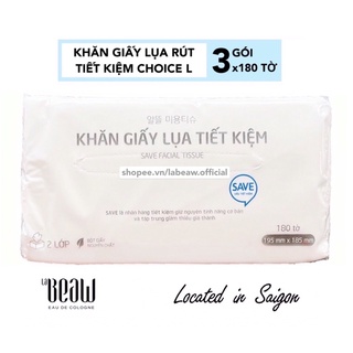 Khăn giấy lụa choice l 180 tờ tiết kiệm mềm mịn