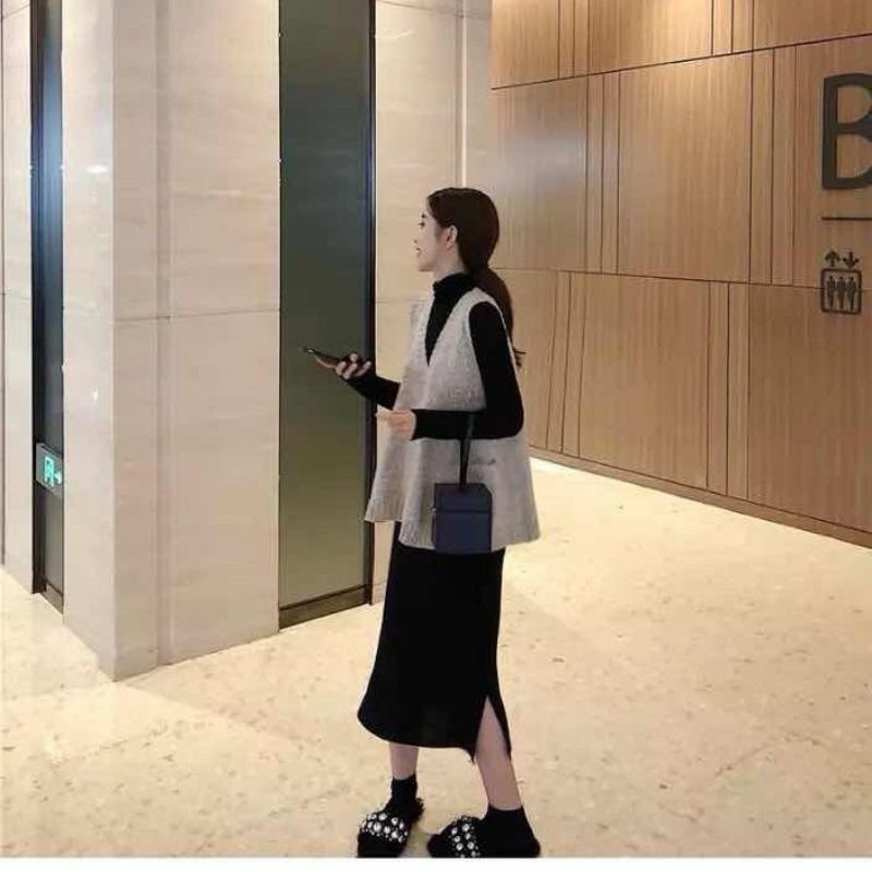 Váy 2 dây dáng dài 2 lớp, váy dạo phố hàng loại 1 | BigBuy360 - bigbuy360.vn