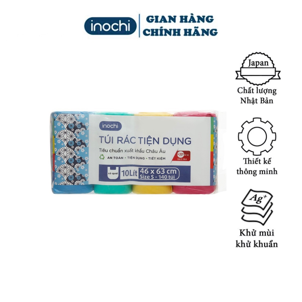 Lô túi rác màu tiện dụng Soji Inochi