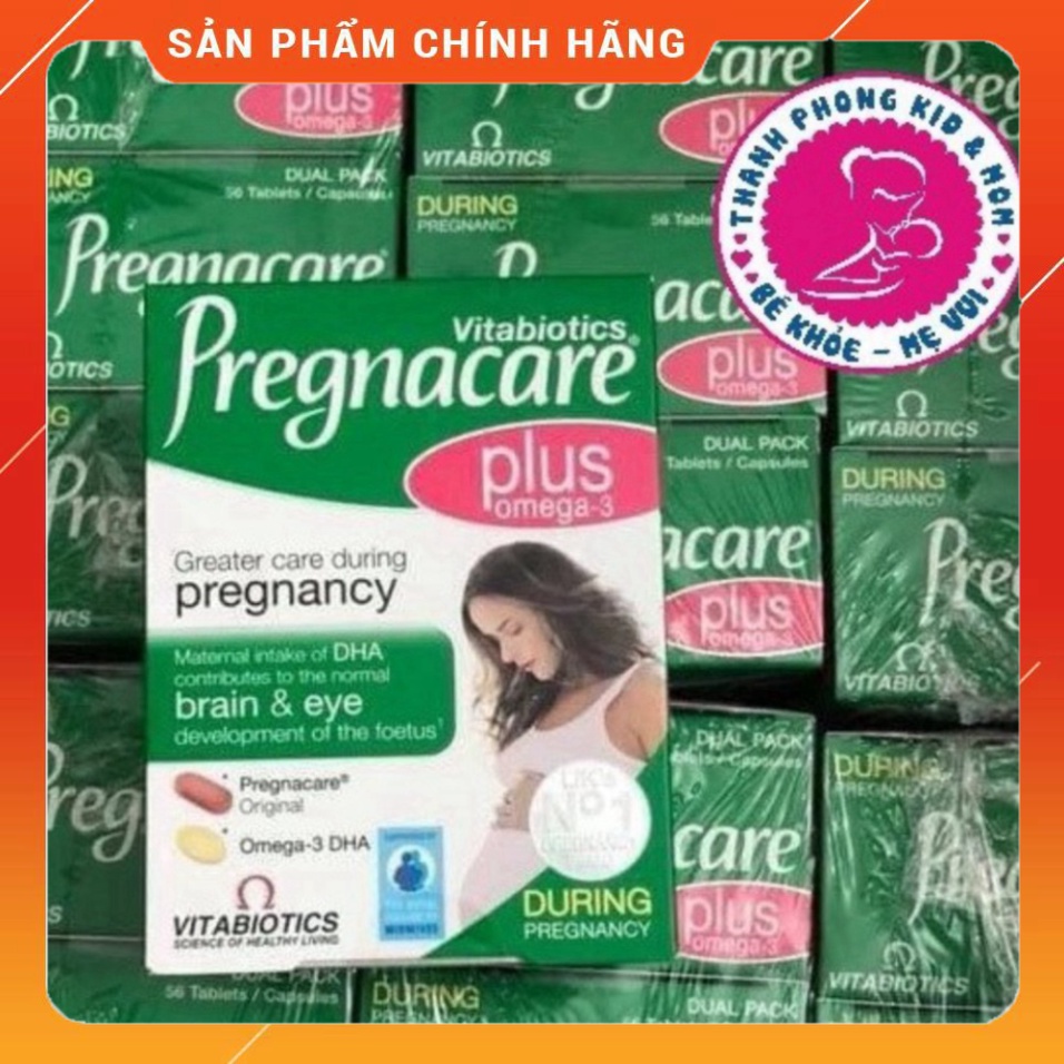 Bầu Plus Pregnacare - Viên Uống Bổ Sung VTM - Anh (date 7/2022)