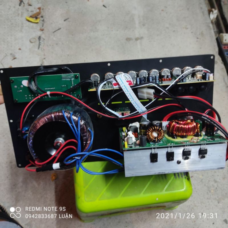 Mạch Loa Kéo 40 Đôi Echo ReVeRb 300W 19x38