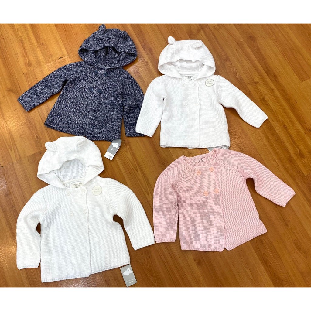 Áo khoác len Primark có tai cho bé