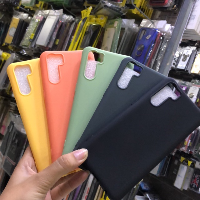 Oppo A91 Ốp lưng dẻo màu trơn dày dặn