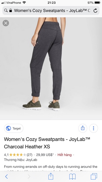 Quần jogger big size Joylab xuất xịn