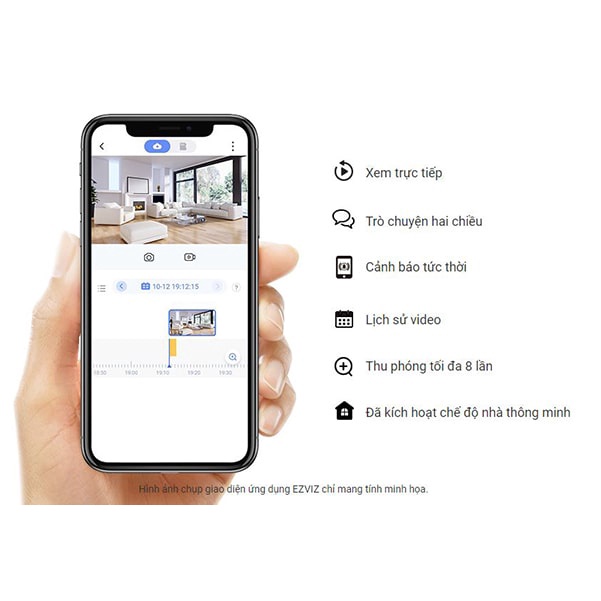 Camera Wifi EZVIZ C1C-B giá sỉ Âm thanh đàm thoại 2 chiều