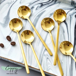 Phụ kiện trang trí - Thìa vàng/gold - Gippy Decor