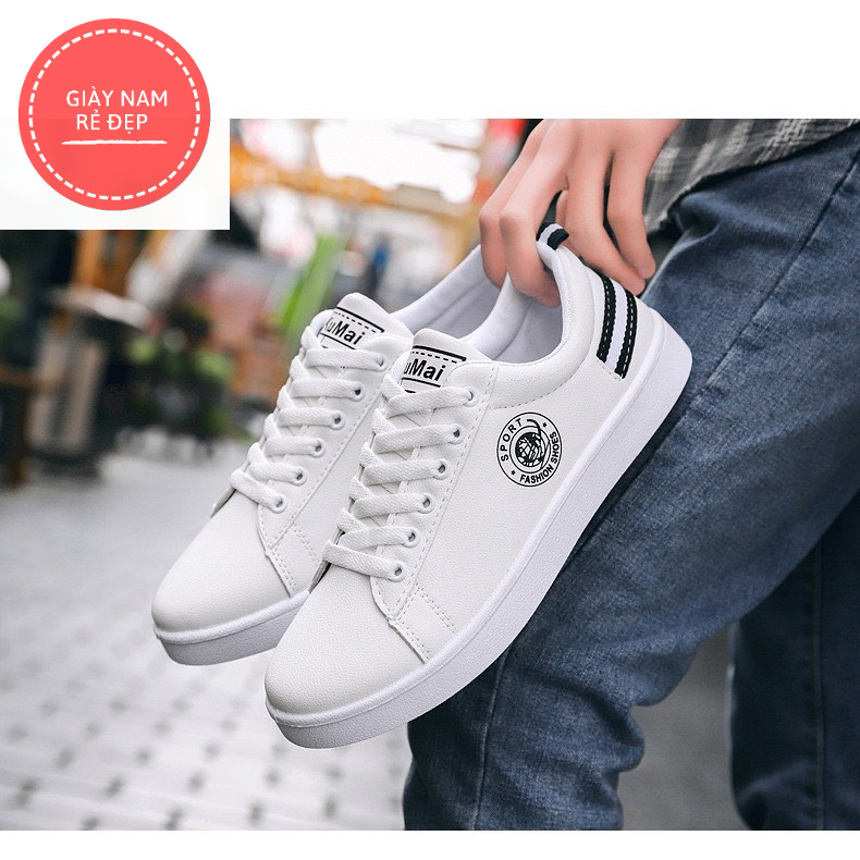 Giày nam màu trắng Kumai siêu đẹp cực chất hàng mới về siêu hotttt