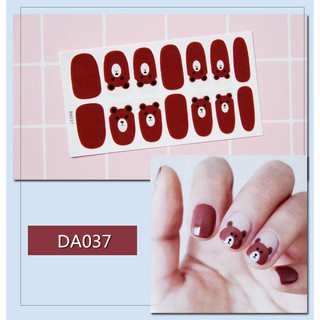 Miếng dán móng tay - Nail Wraps (14 miếng dán khô)