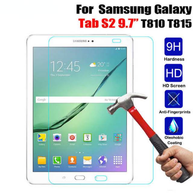 Kính cường lực bảo vệ màn hình máy tính bảng Samsung Galaxy Tab S2 9.7 inch T810 T815