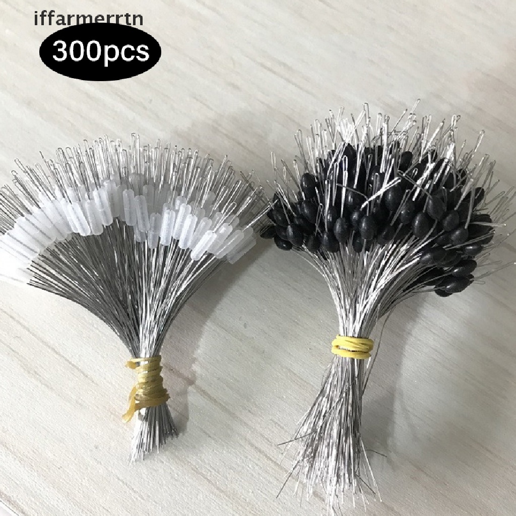 Set 300 Phao Chặn Phao Câu Cá Bằng Cao Su Hình Trụ