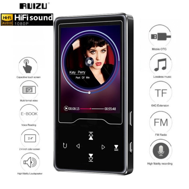 Máy nghe nhạc MP3 RUIZU D08 - 8Gb bản 2021