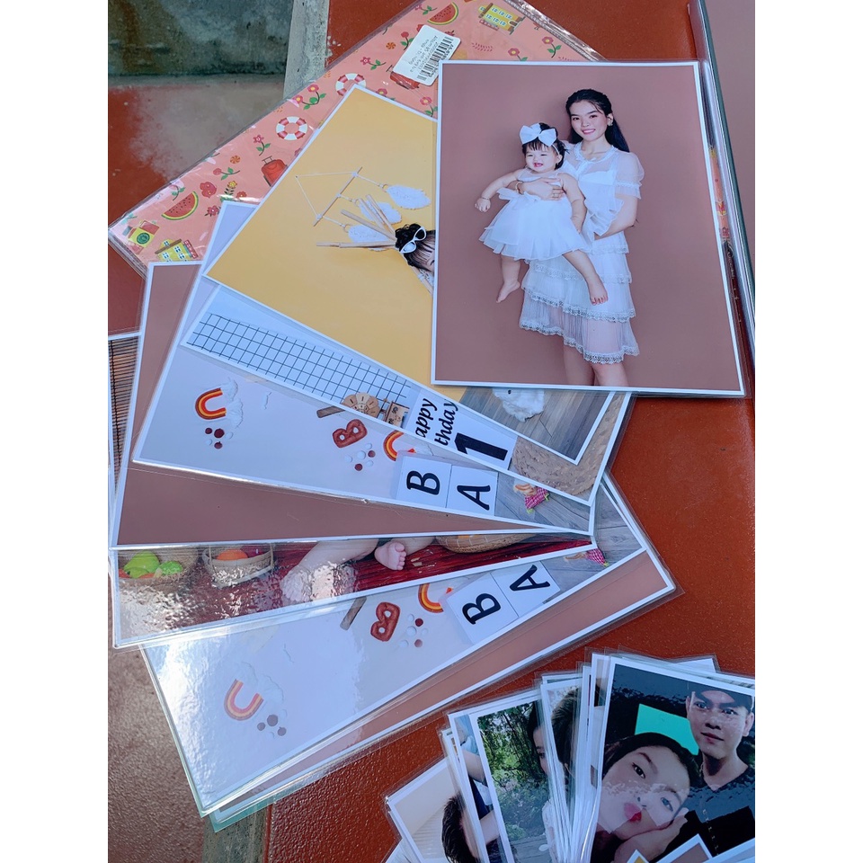 Combo 100 ảnh 9x13cm + Album
