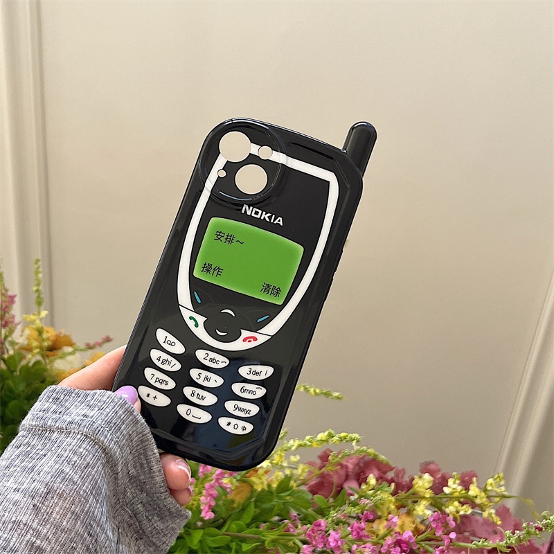 Ốp Điện Thoại Phong Cách Retro Cho Iphone13 14ProMax iPhone11ProMax 12 Pro Max