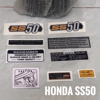 Bộ Tem Full Xe Honda 67 CD50 CL50