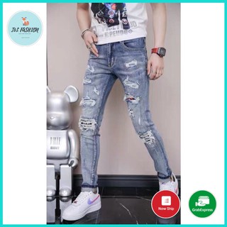 Quần Jean Nam, Quần Bò Nam Cao Cấp Co Giãn Mẫu Mới 2021 T&L store Ms018