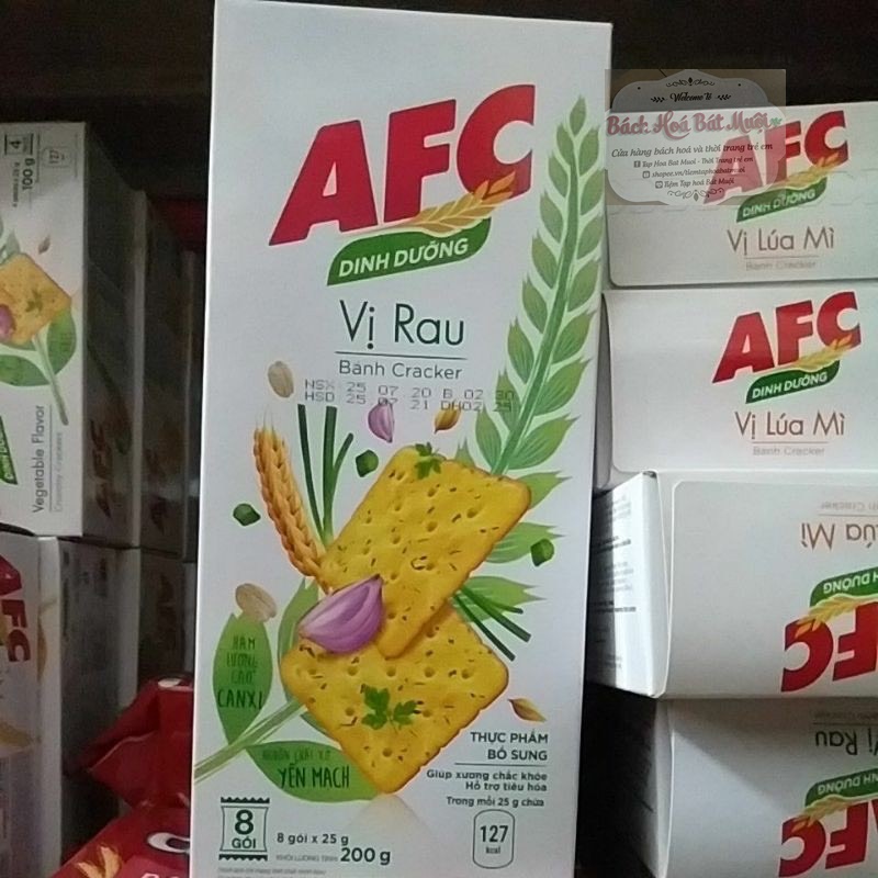 Combo 2 hộp Bánh Dinh Dưỡng AFC 200g