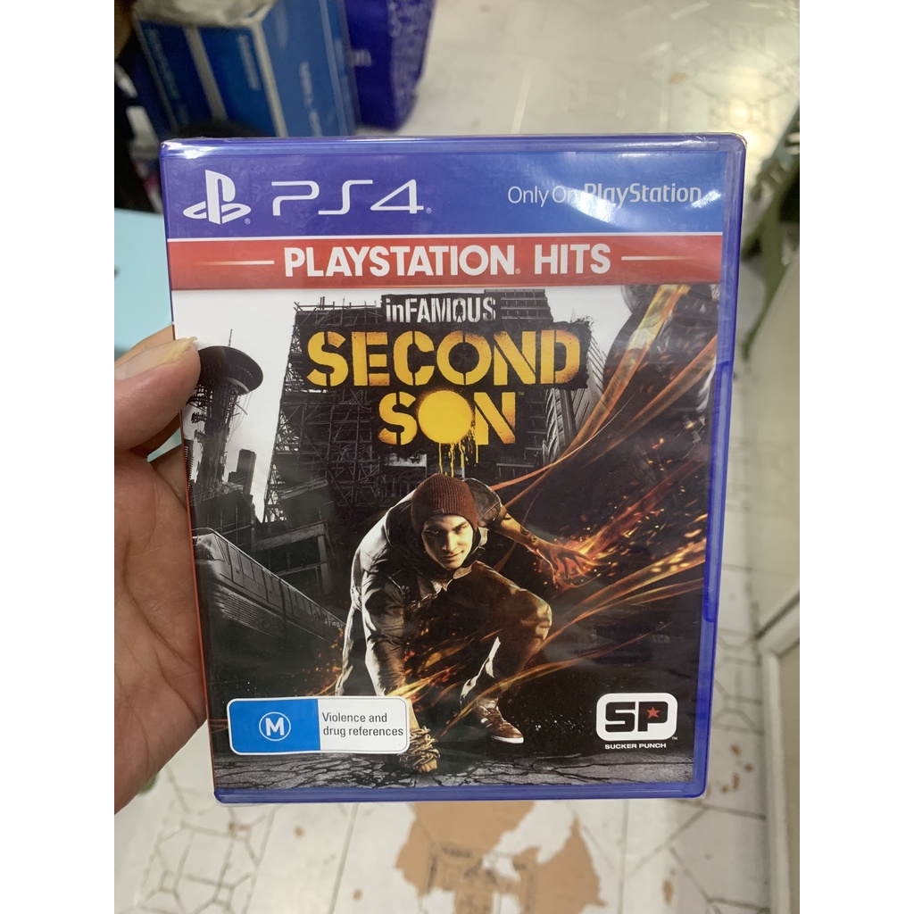 Đĩa Game Ps4 Infamous Second Son