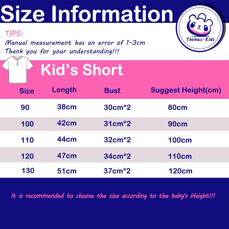[THOMAS KIDS] Áo Thun Cotton Tay Dài In Họa Tiết Hoạt Hình Dễ Thương Cho Bé Trai Gái 3-8 Tuổi