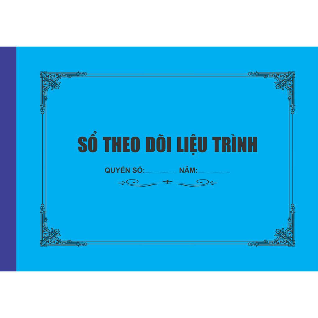 Sổ theo dõi liệu trình spa, thẩm mỹ viện A4, A5