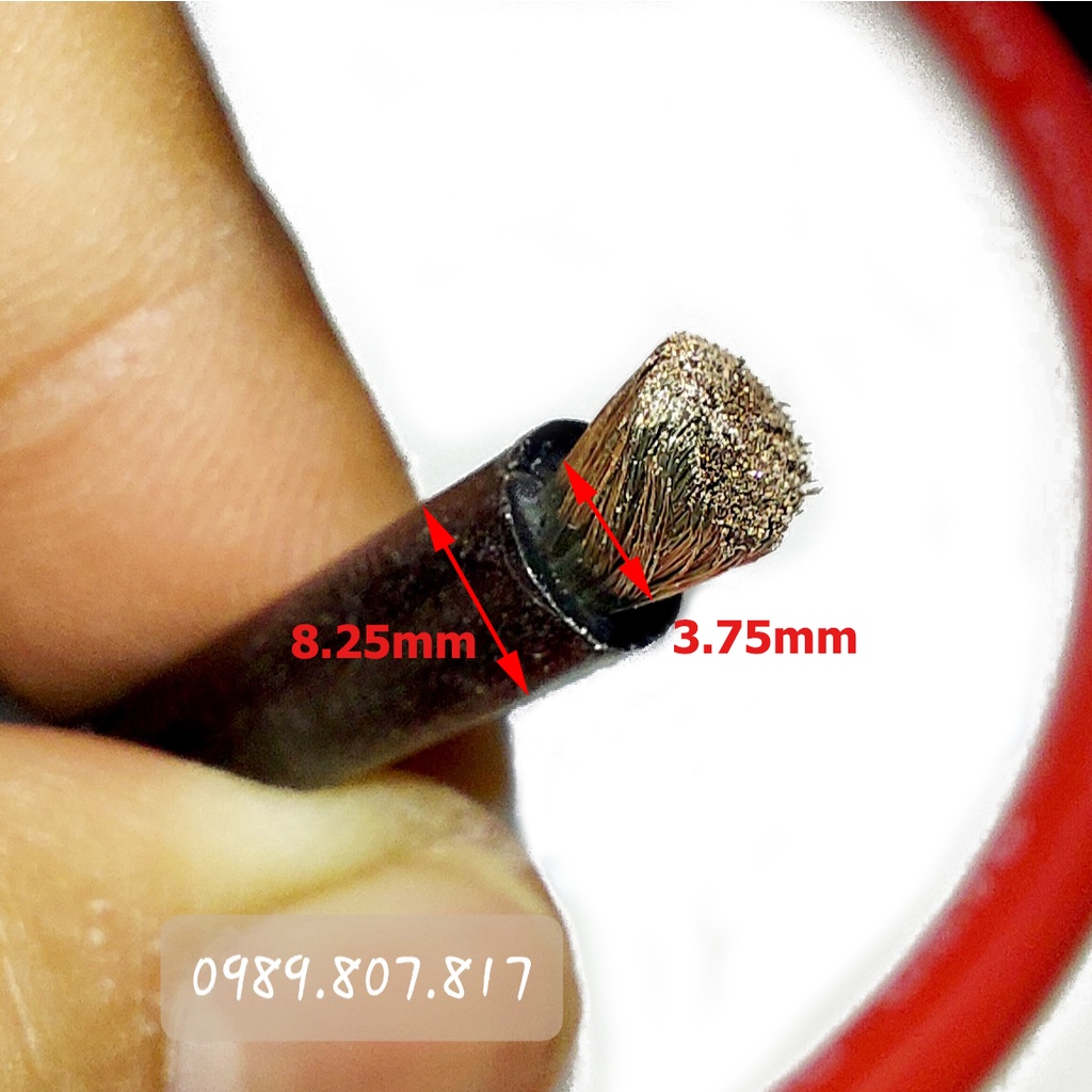 - Cuộn 10 mét dây điện Silicon 12AWG 10AWG 8AWG chống cháy chịu nhiệt 200o Siêu Dẻo Siêu Mềm RC Lipo Led Accu Moto