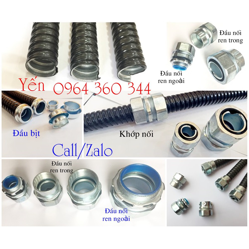 Ống ruột gà nhập khấu kèm phụ kiện giá sỉ tại Hà Nội