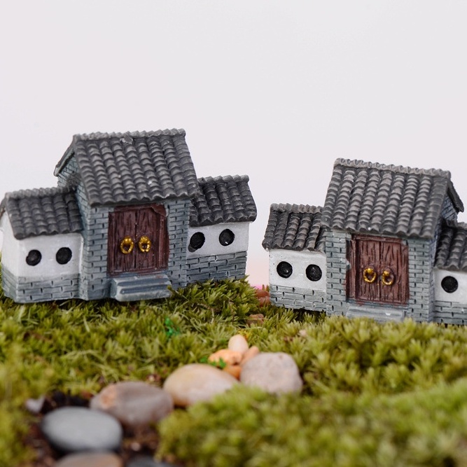 Cổng nhà tiểu cảnh/terrarium