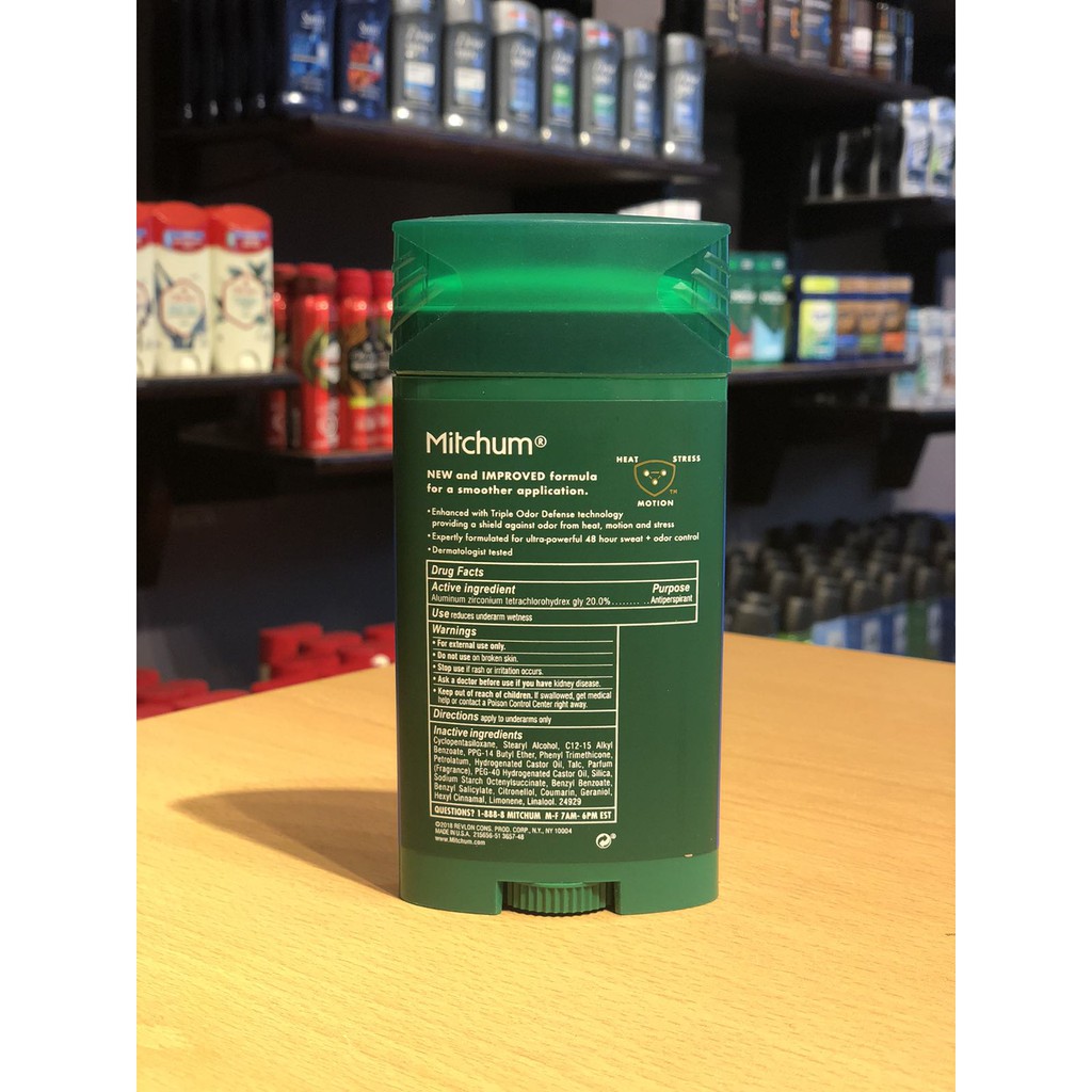 Lăn Sáp Khử Mùi Nam Mitchum ICE FRESH 76g