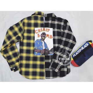 Áo Flannel sơ mi