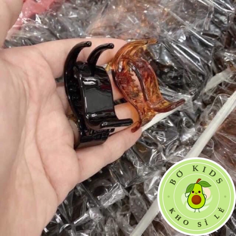Sỉ Lẻ Sét 12 Kẹp Càng Cua 3 Răng Hàng Loại Một Chất Nhựa Siêu Cứng Bền Bỉ Không Lo Gẫy Cặp khi Sử Dụng