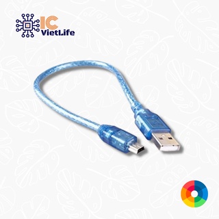 Cáp Mini USB Type A Sang Mini USB Type B Cáp Nạp Arduino Nano (Dài 30cm)